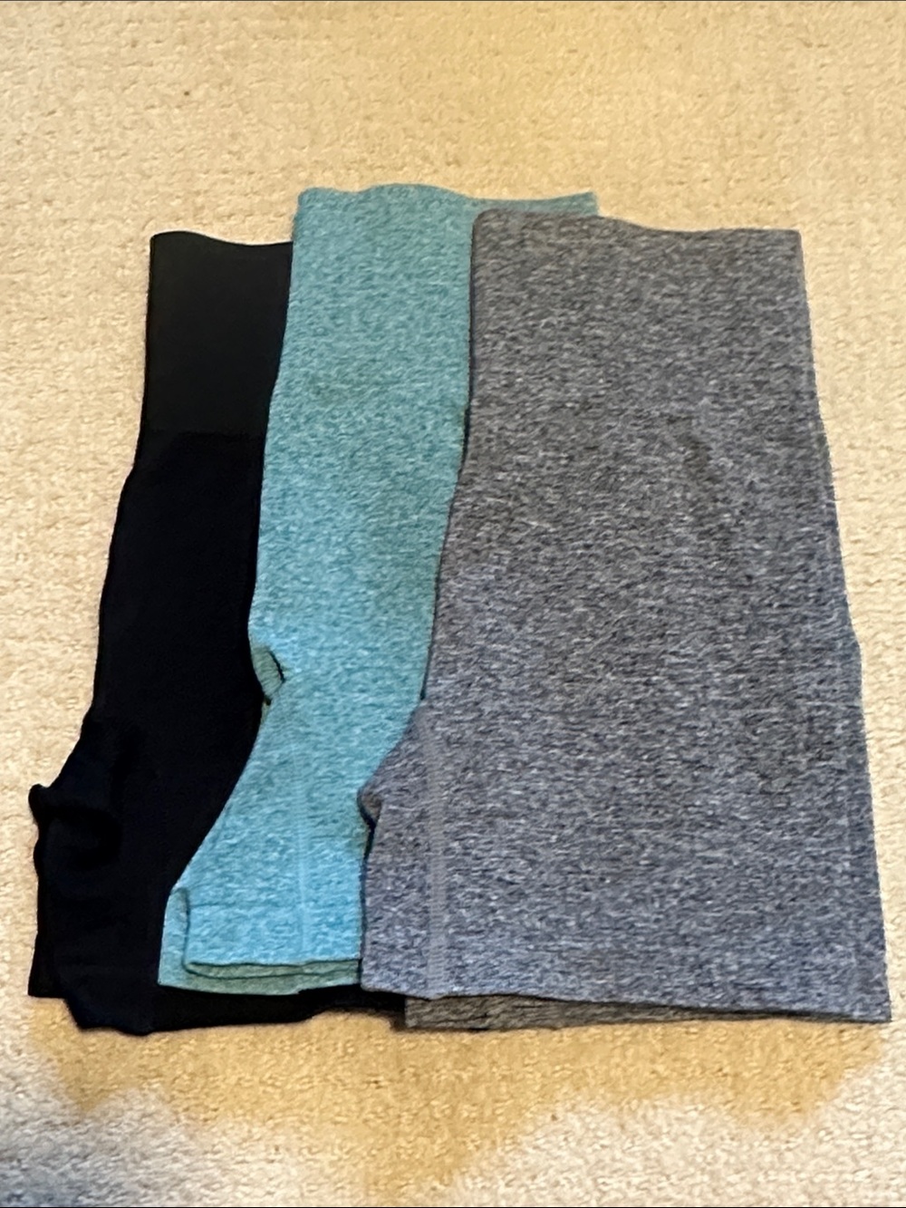 Women’s Bike Shorts - Black, Teal, Gray